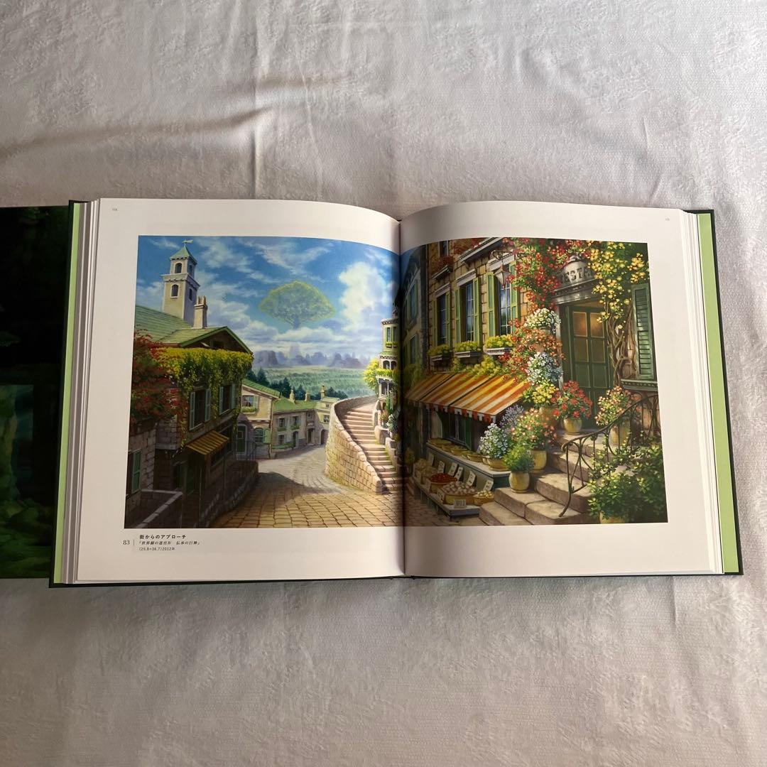 初回限定版　山本二三 \"百景\" サイン入り画集