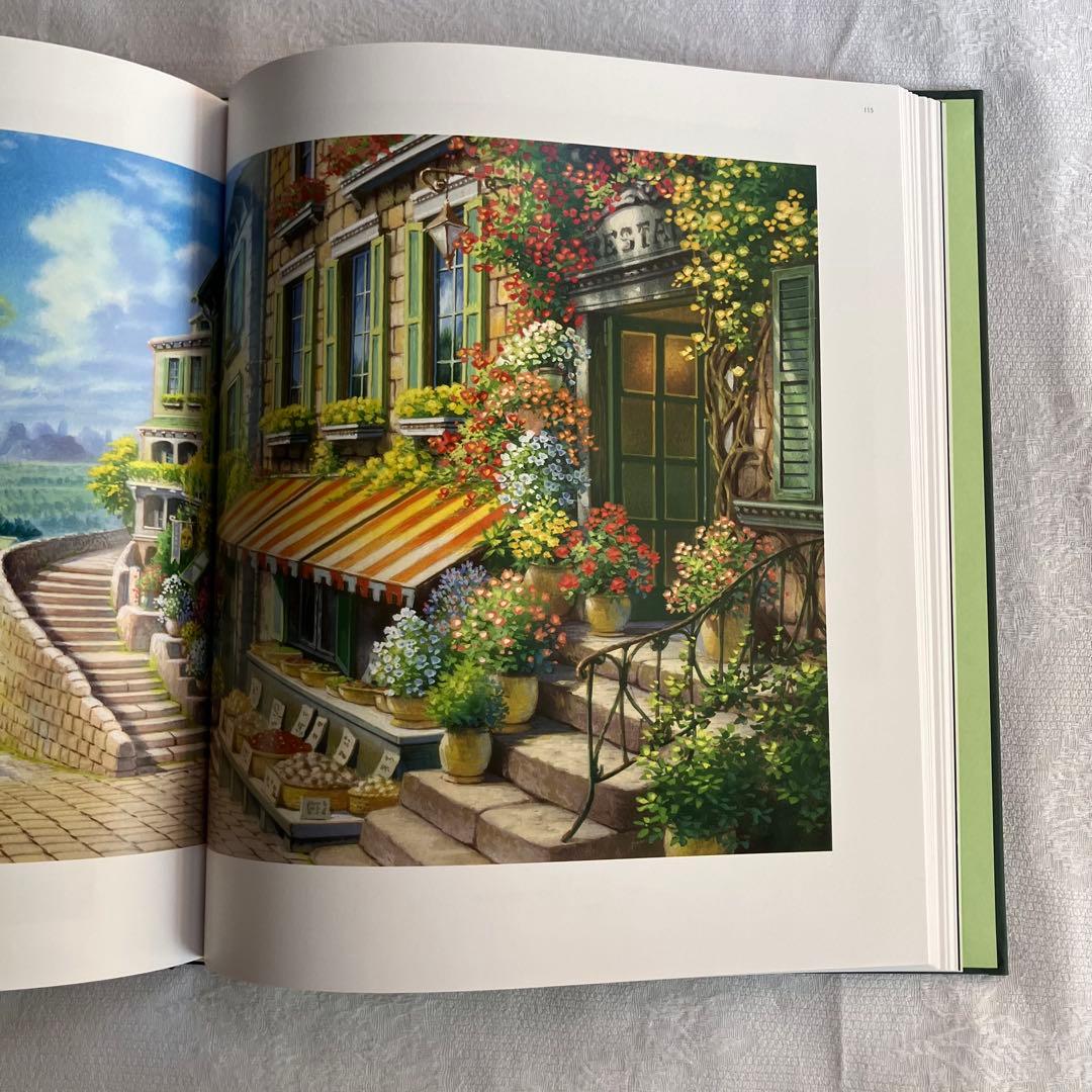 初回限定版　山本二三 \"百景\" サイン入り画集