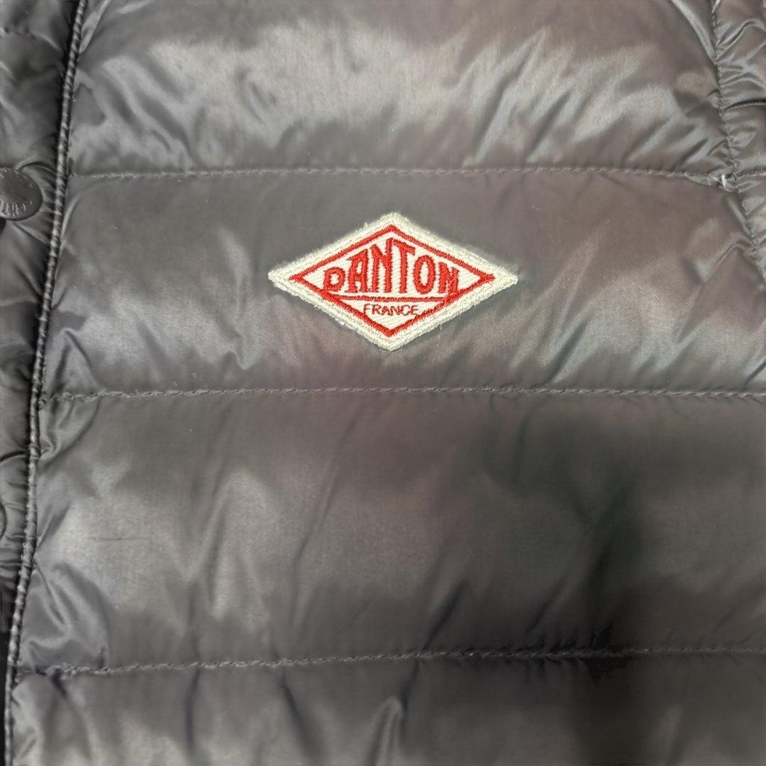 DANTONダウンベスト　ブラック36
