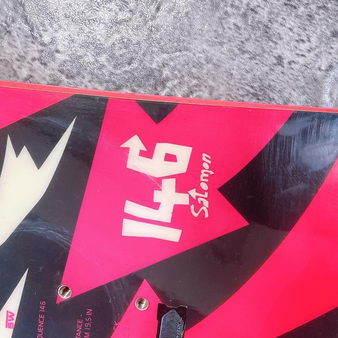 salomon スノーボード 146cm 傷あり