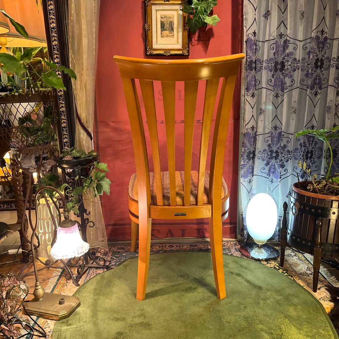 のん L３NISSIN 日進木工　ヴィンテージ スタイリッシュ　軽量チェア