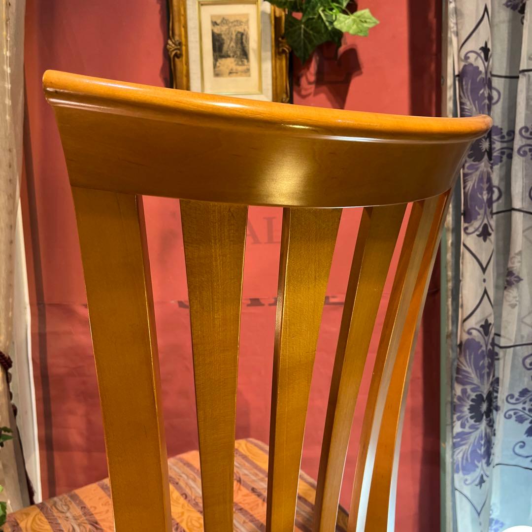 のん L３NISSIN 日進木工　ヴィンテージ スタイリッシュ　軽量チェア