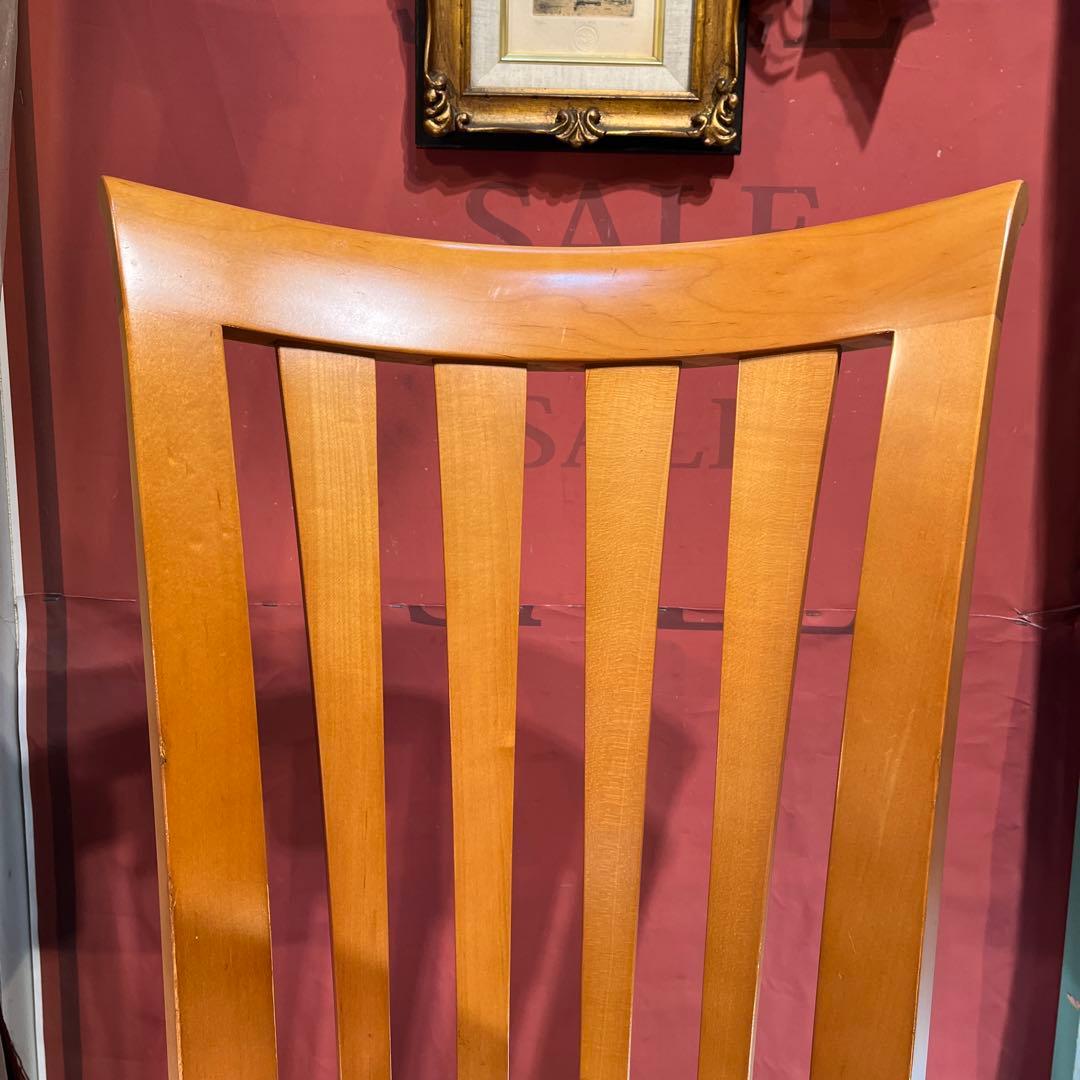 のん L３NISSIN 日進木工　ヴィンテージ スタイリッシュ　軽量チェア