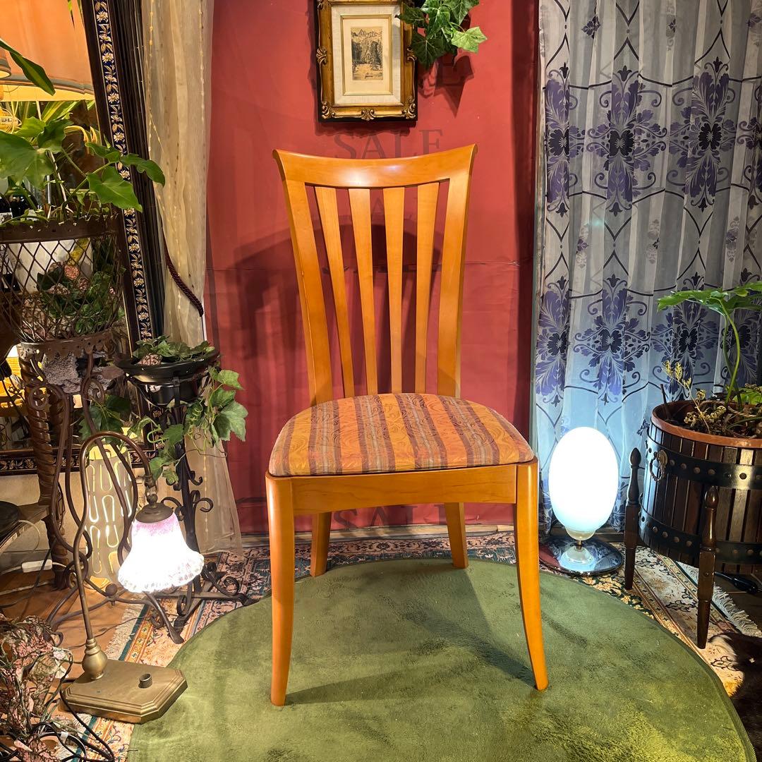 のん L３NISSIN 日進木工　ヴィンテージ スタイリッシュ　軽量チェア