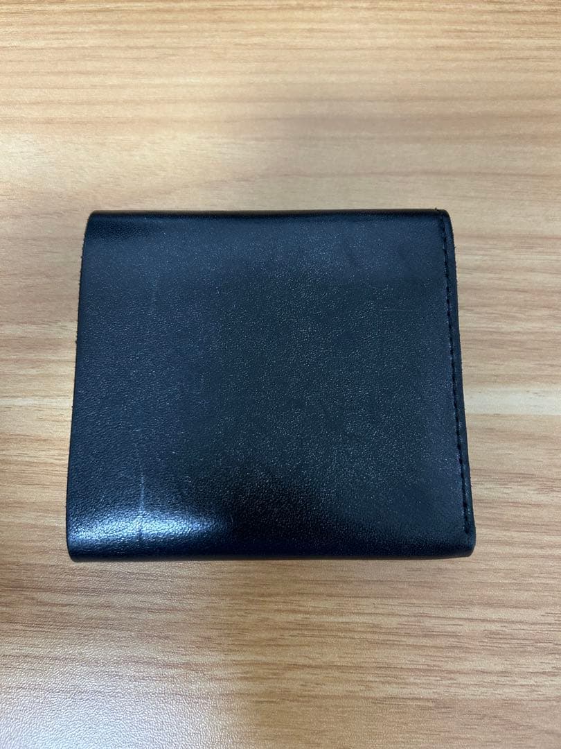 Hender scheme flap wallet black 数回使用極美品
