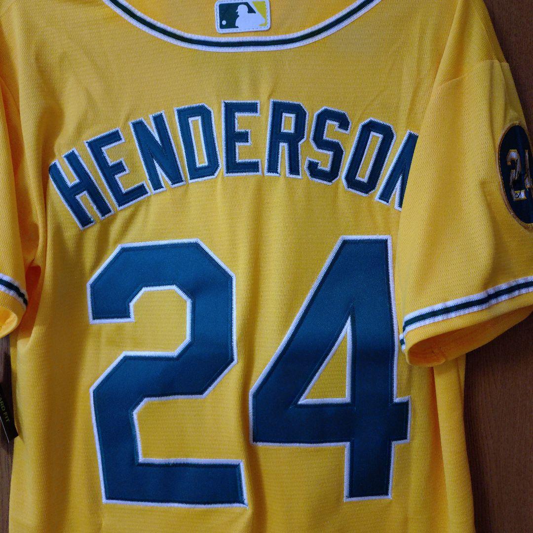 HENDERSON 24レプリカ ユニフォーム イエロー