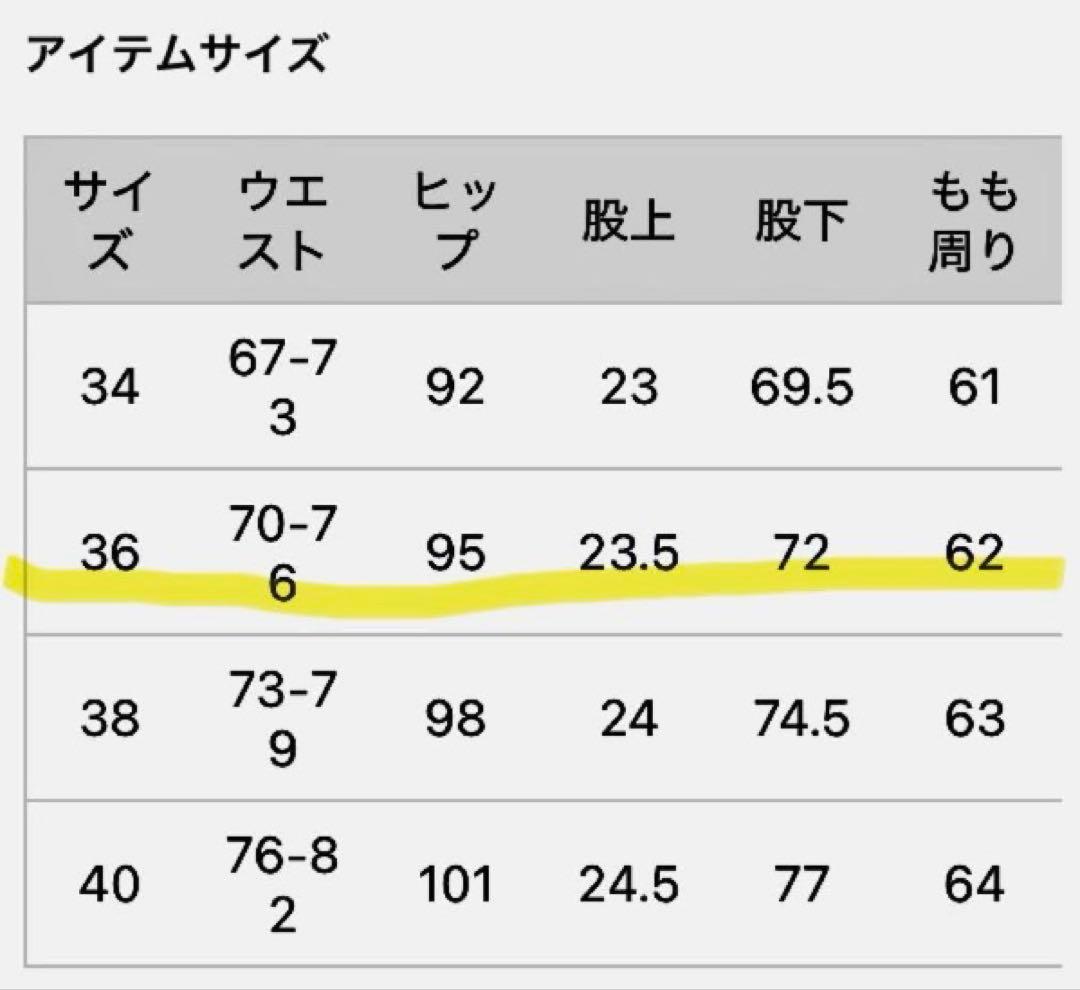 【美品】スピックアンドスパン　ルーズベイカーパンツ　サイズ36