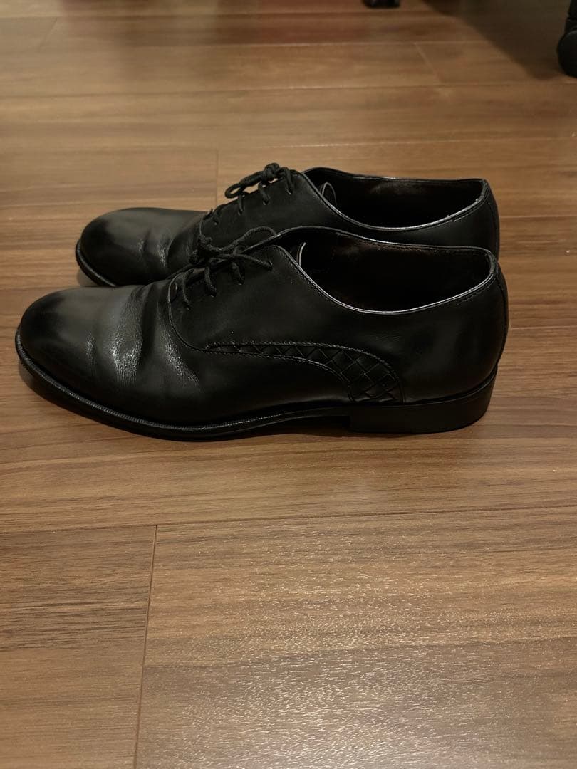 【美品】ボッテガヴェネタ　イントレ　レザーシューズ