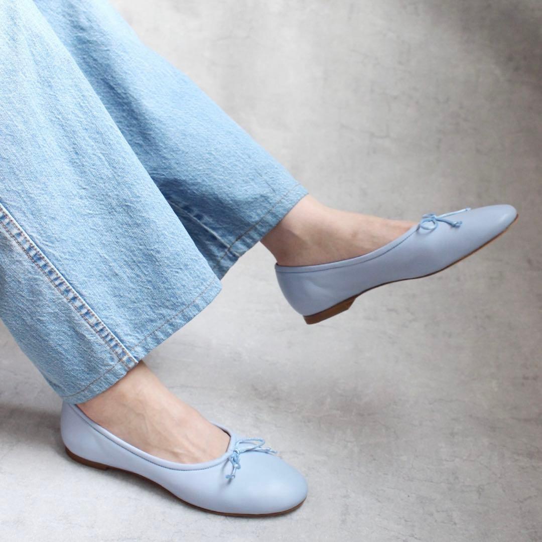 FABIO RUSCONI / TALIA / フラットバレエシューズ　39