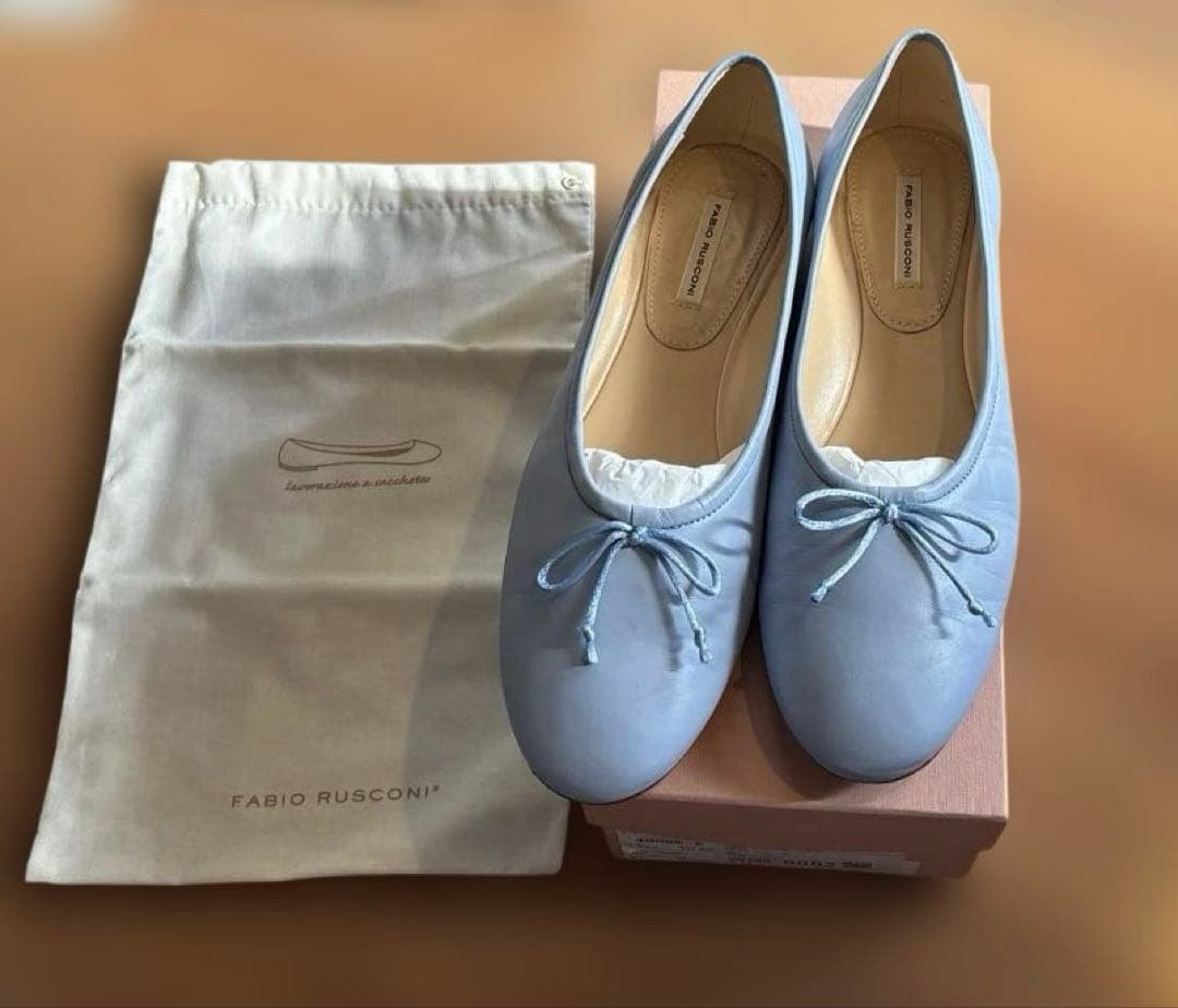 FABIO RUSCONI / TALIA / フラットバレエシューズ　39