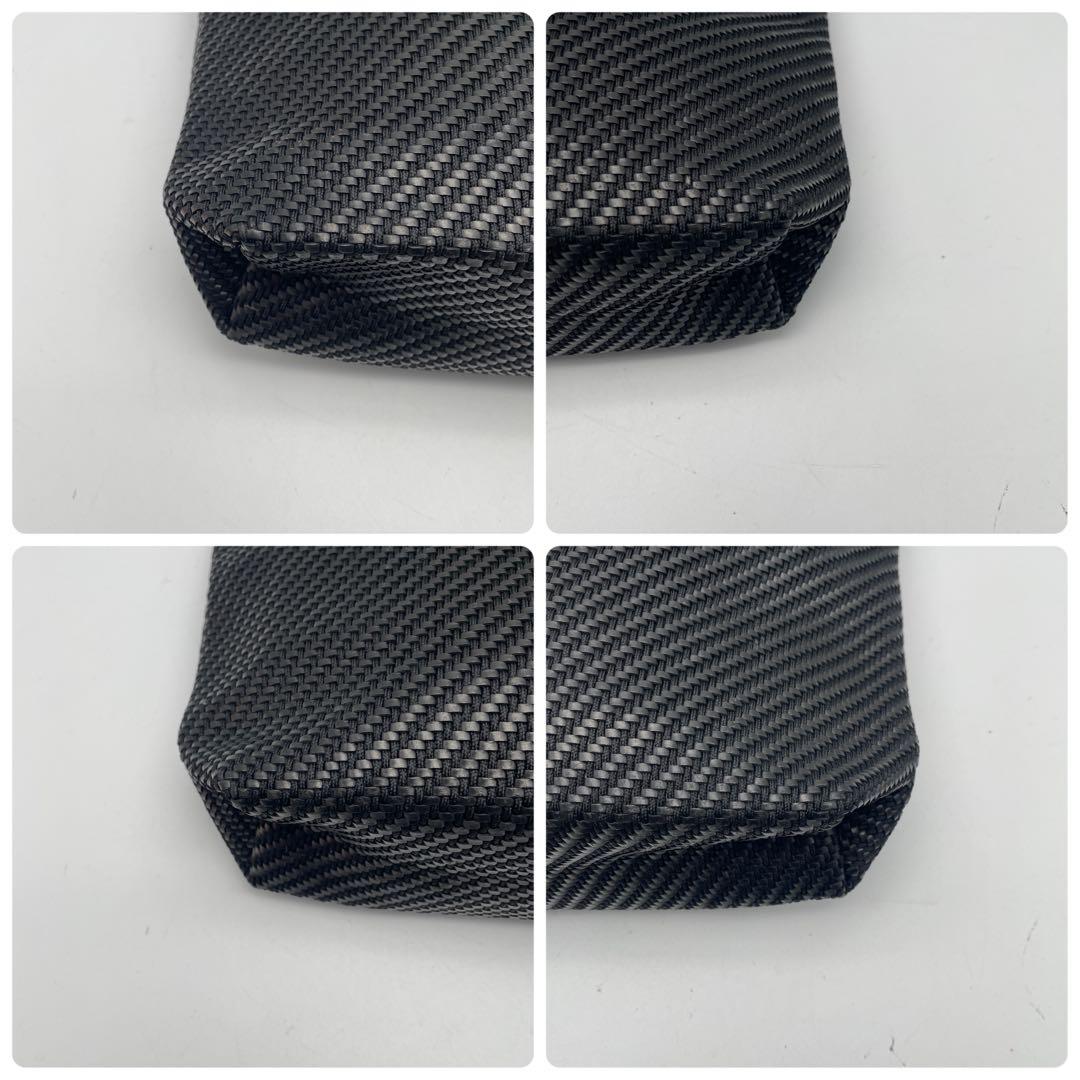 HERMES エルメス トートバッグ　アメダバ　ディアゴ　GM 編み込み　黒