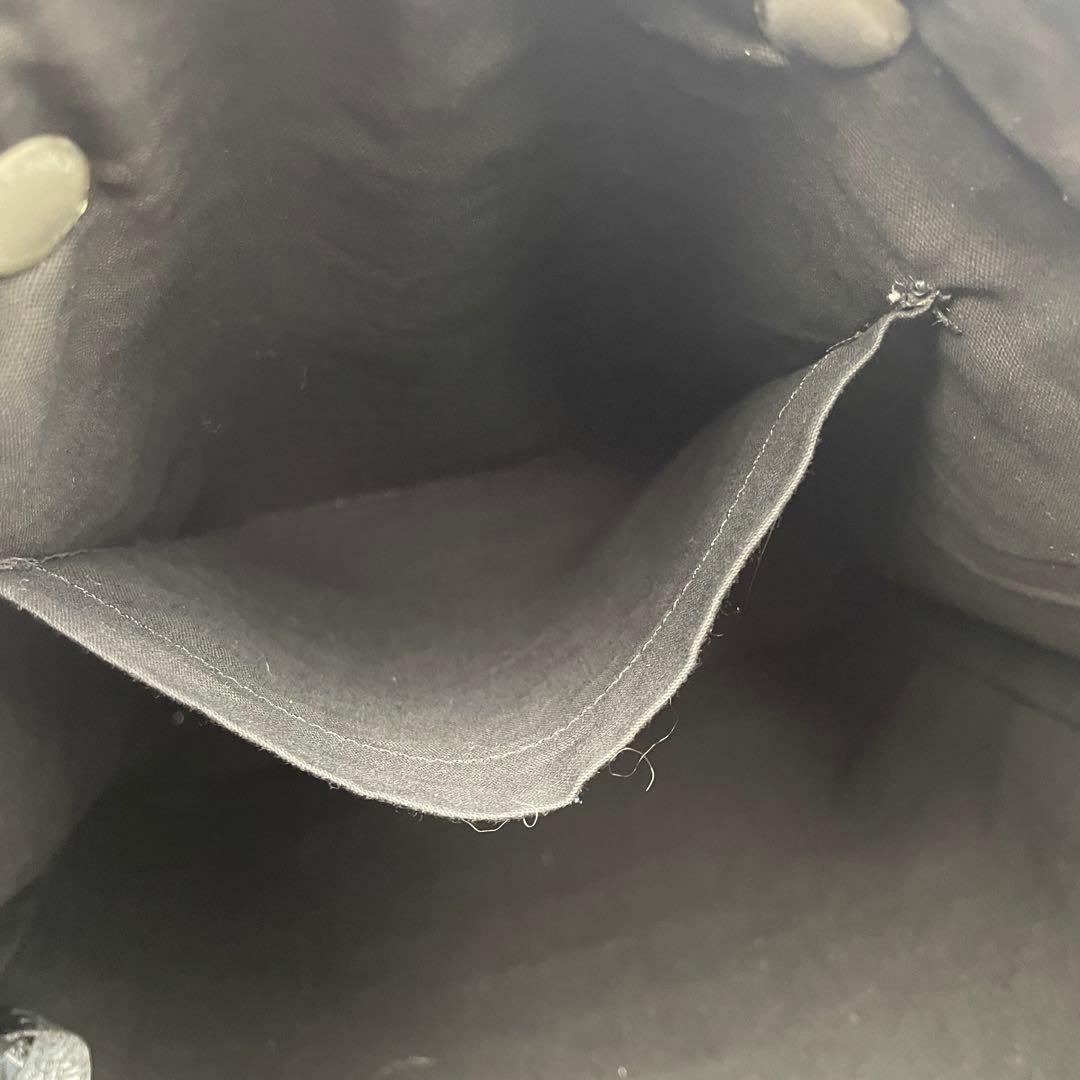 HERMES エルメス トートバッグ　アメダバ　ディアゴ　GM 編み込み　黒