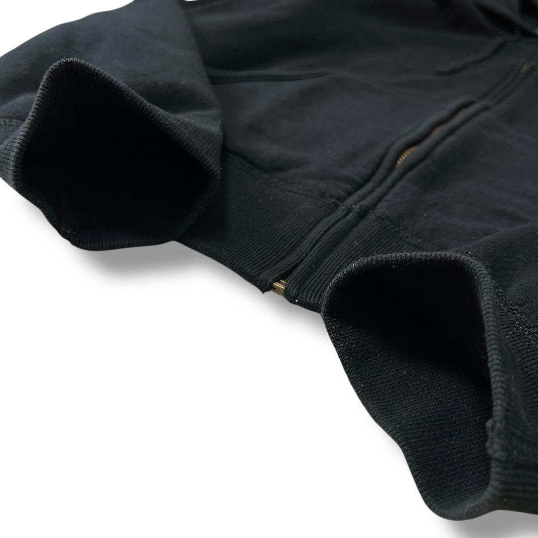 【美品】POLO RALPH LAUREN 黒 ジップパーカー XL 短丈