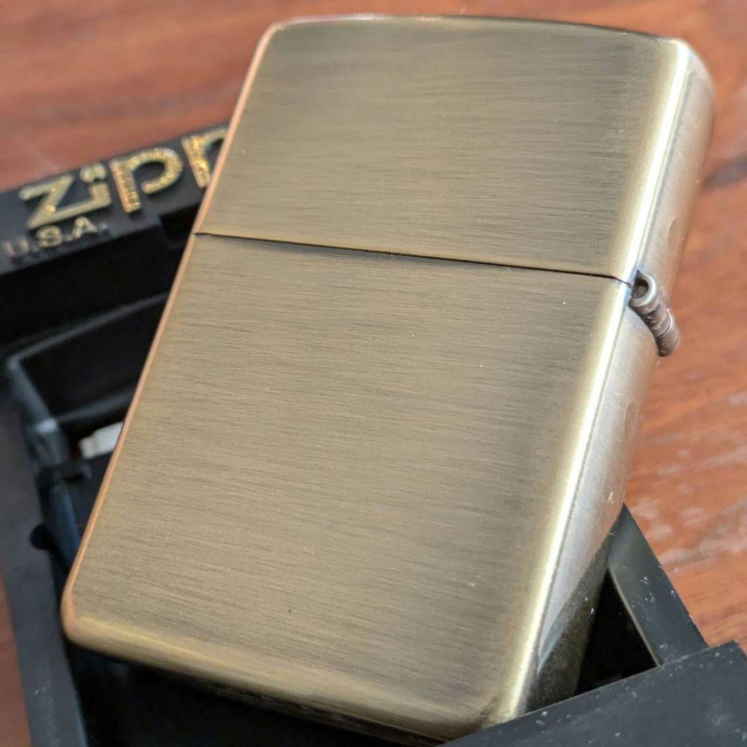 新品 96年製 カワサキ Kawasaki Zippo 真鍮