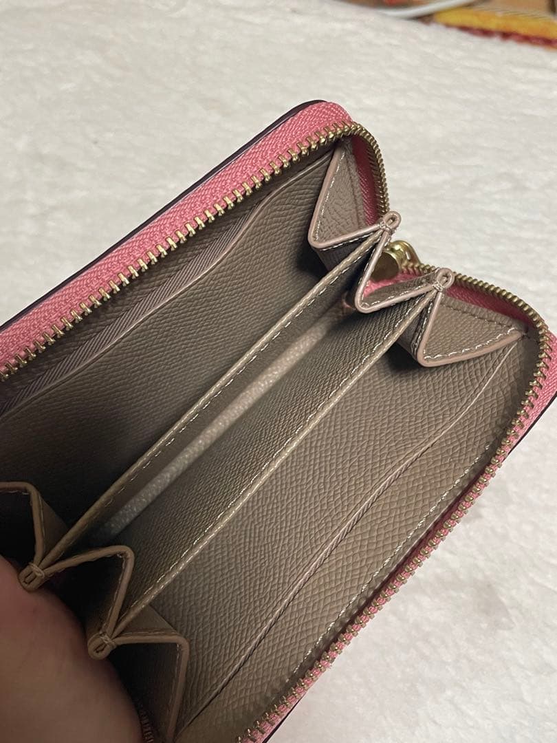 COACH ピンク  カード ケース