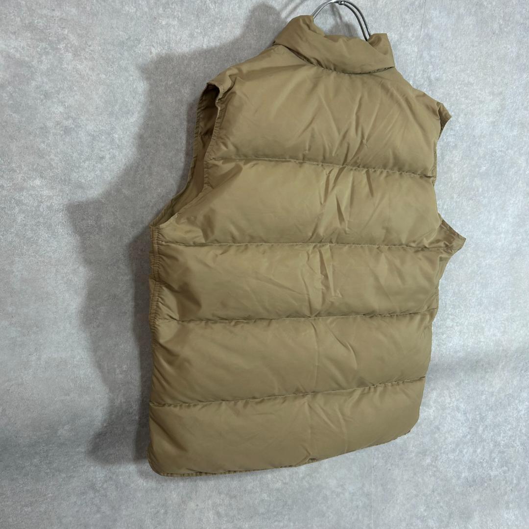 希少　古着　エルエルビーン　USA製　70年代頃　ダウンベスト　M 濃ベージュ