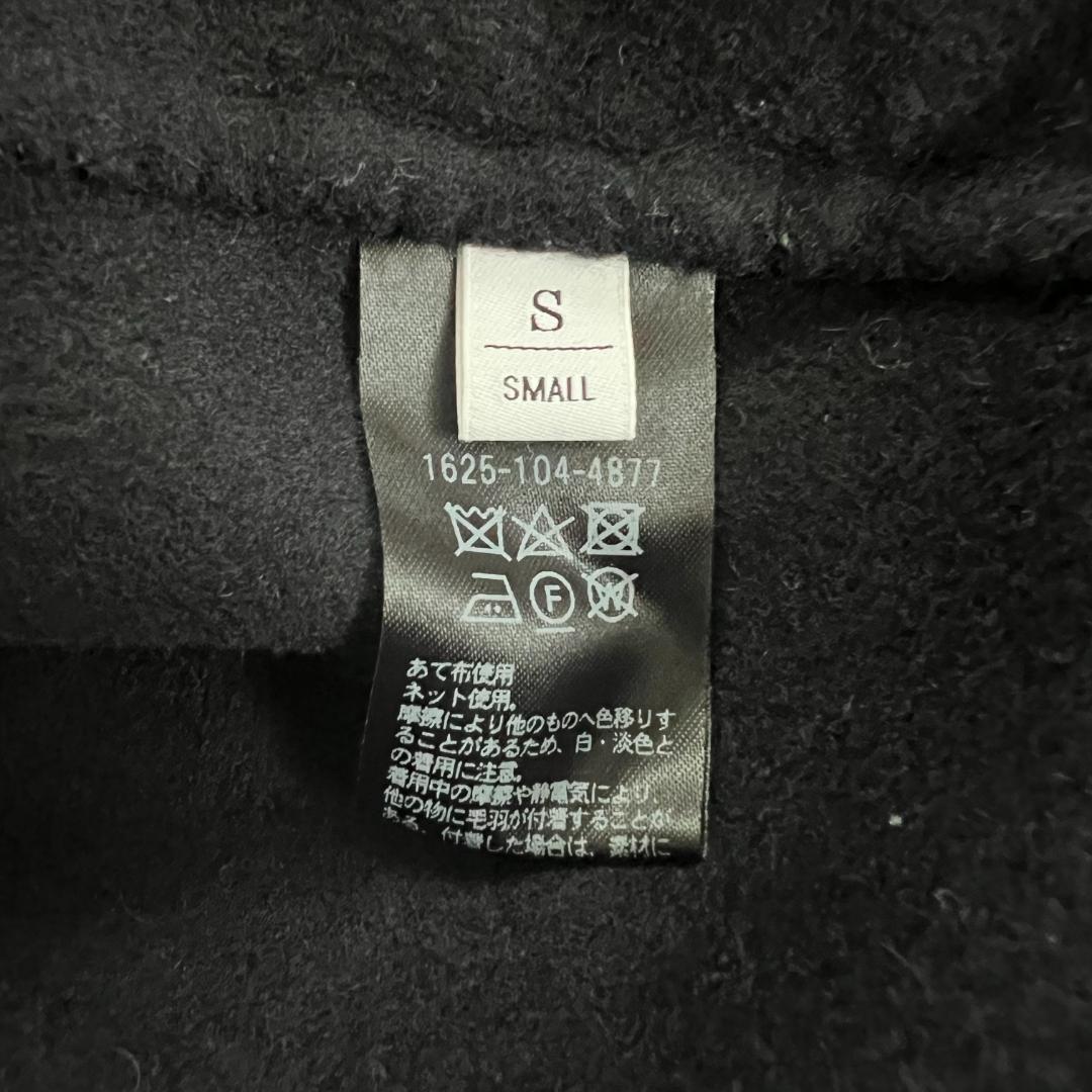 22aw Beauty & Youth リバー ポンチョ コート ネイビー S