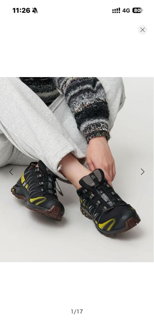 サロモン　Salomon XA PRO 3D GORETEX スニーカー　新品