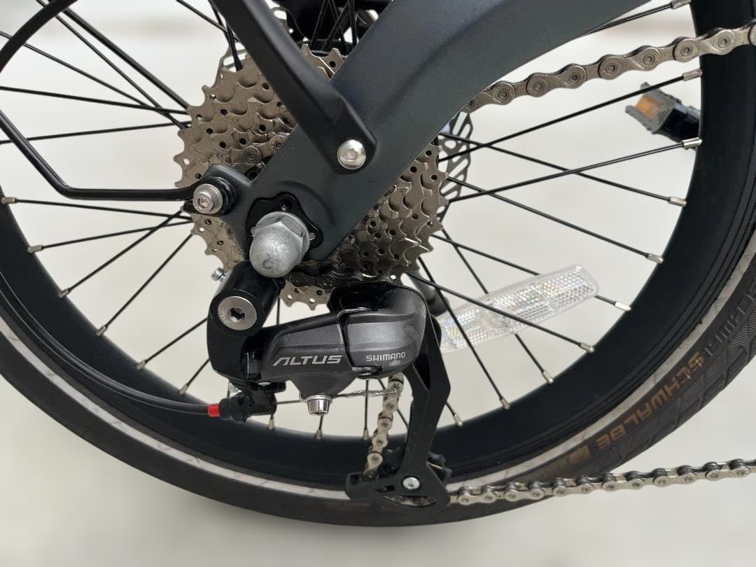 VELMO PEGASUS 電動アシスト折りたたみ自転車 純正リアキャリア付