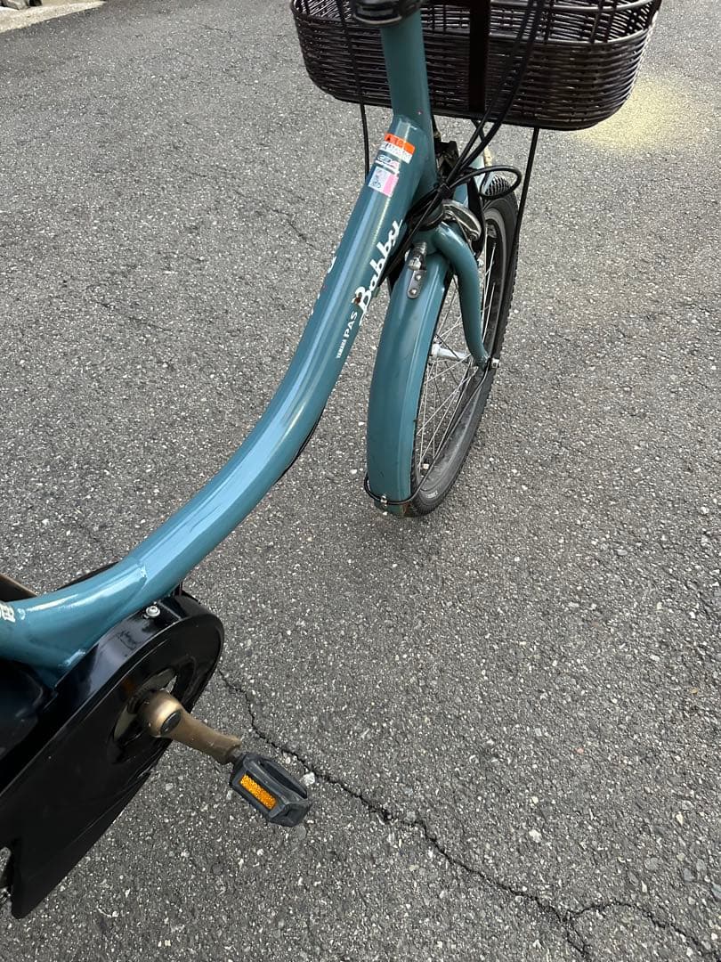 人気な車種　ヤマハパスバビー　子供乗せシート付き　20インチ電動アシスト自転車