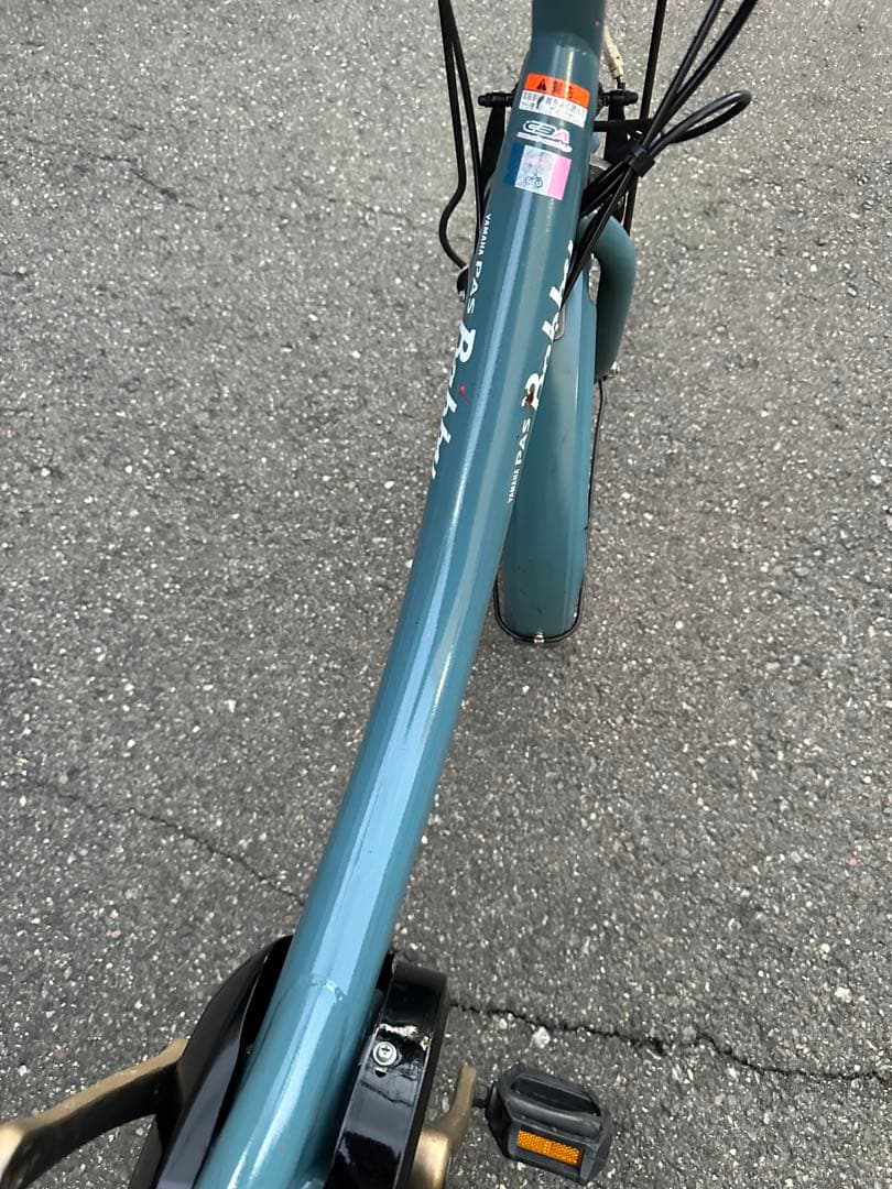 人気な車種　ヤマハパスバビー　子供乗せシート付き　20インチ電動アシスト自転車