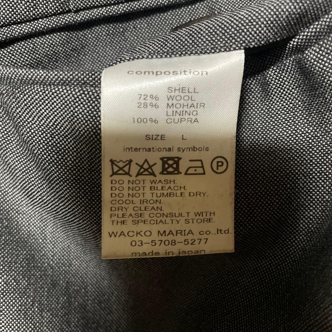 パンツ WACKO MARIA PLEATED TROUSERS DORMEUIL