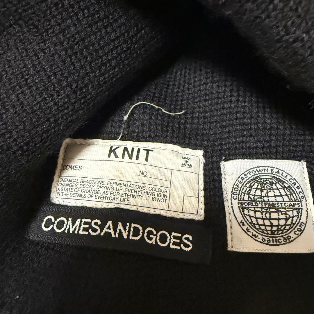 帽子 COMES AND GOES JACQUARD NY KNIT