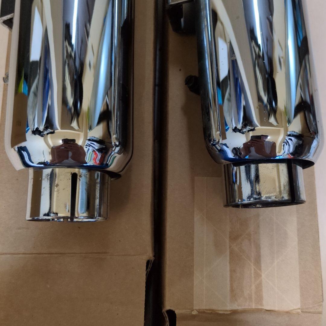 VANCE & HINES ステンレススチール マフラー 2本セット