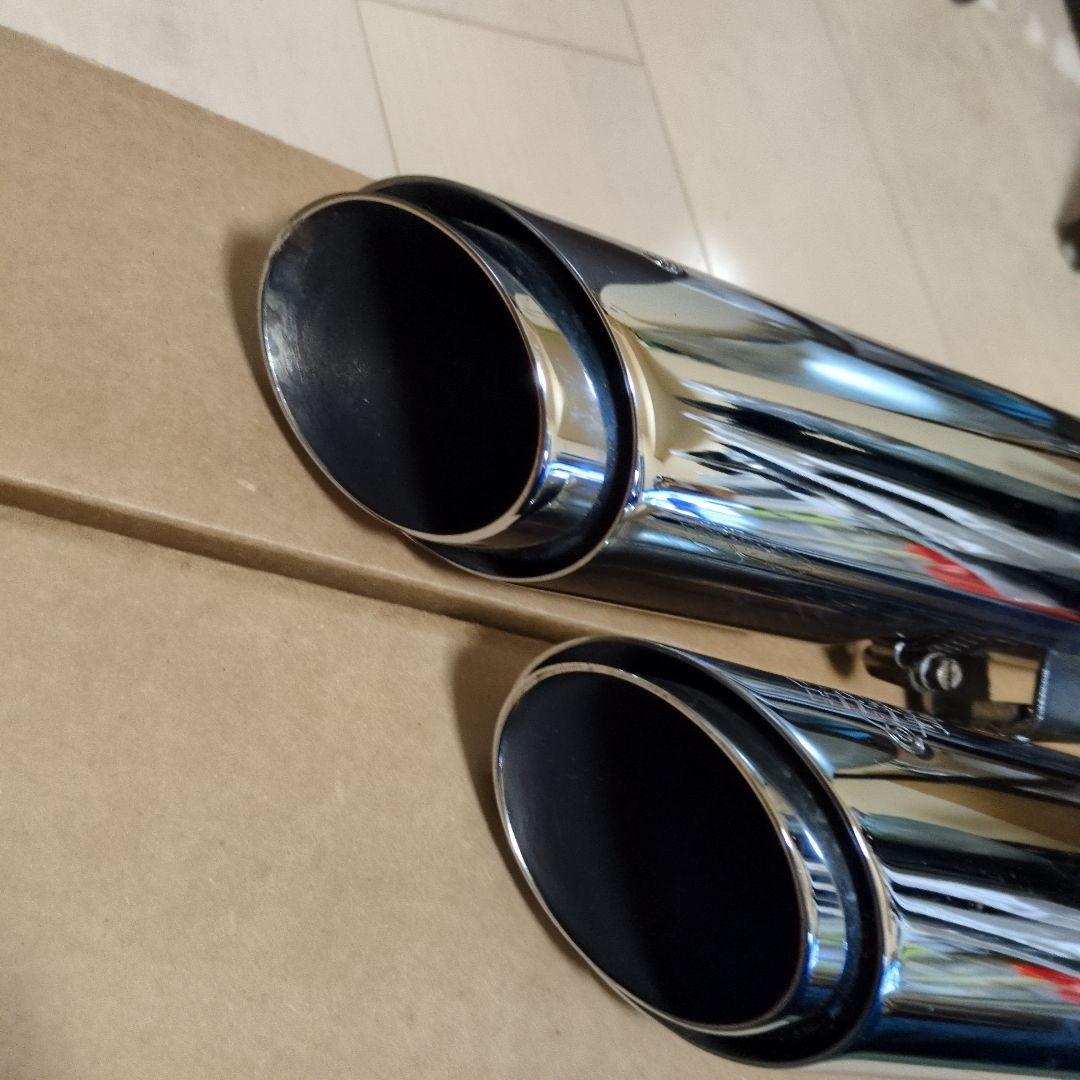 VANCE & HINES ステンレススチール マフラー 2本セット