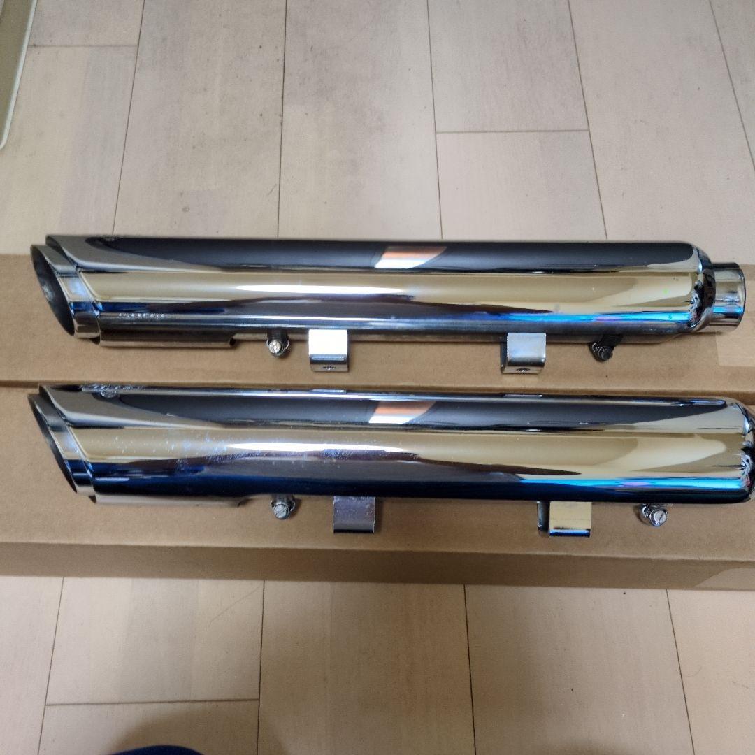 VANCE & HINES ステンレススチール マフラー 2本セット