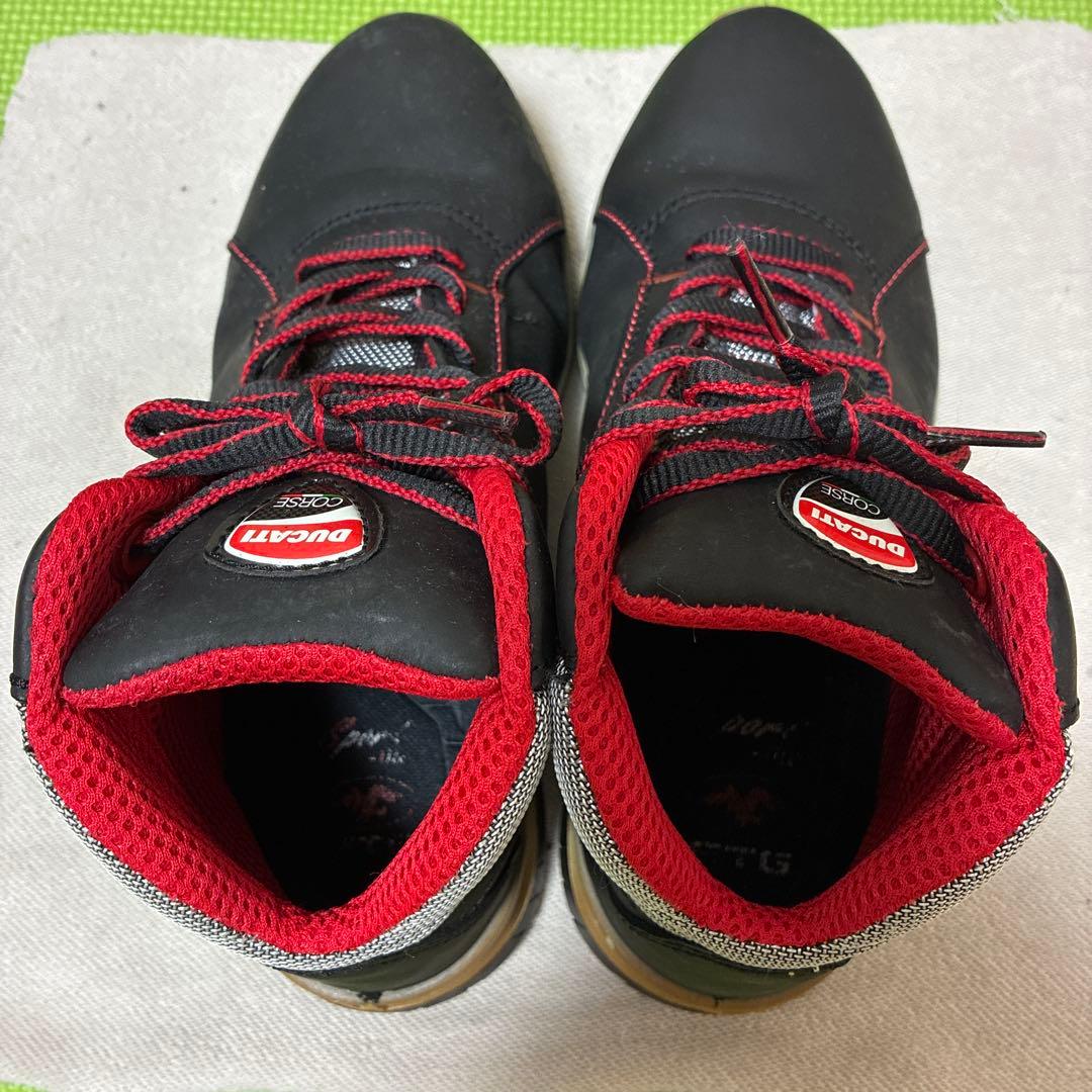 DUCATI CORSE　バイクブーツ　ハイカットシューズ　安全靴　EU38