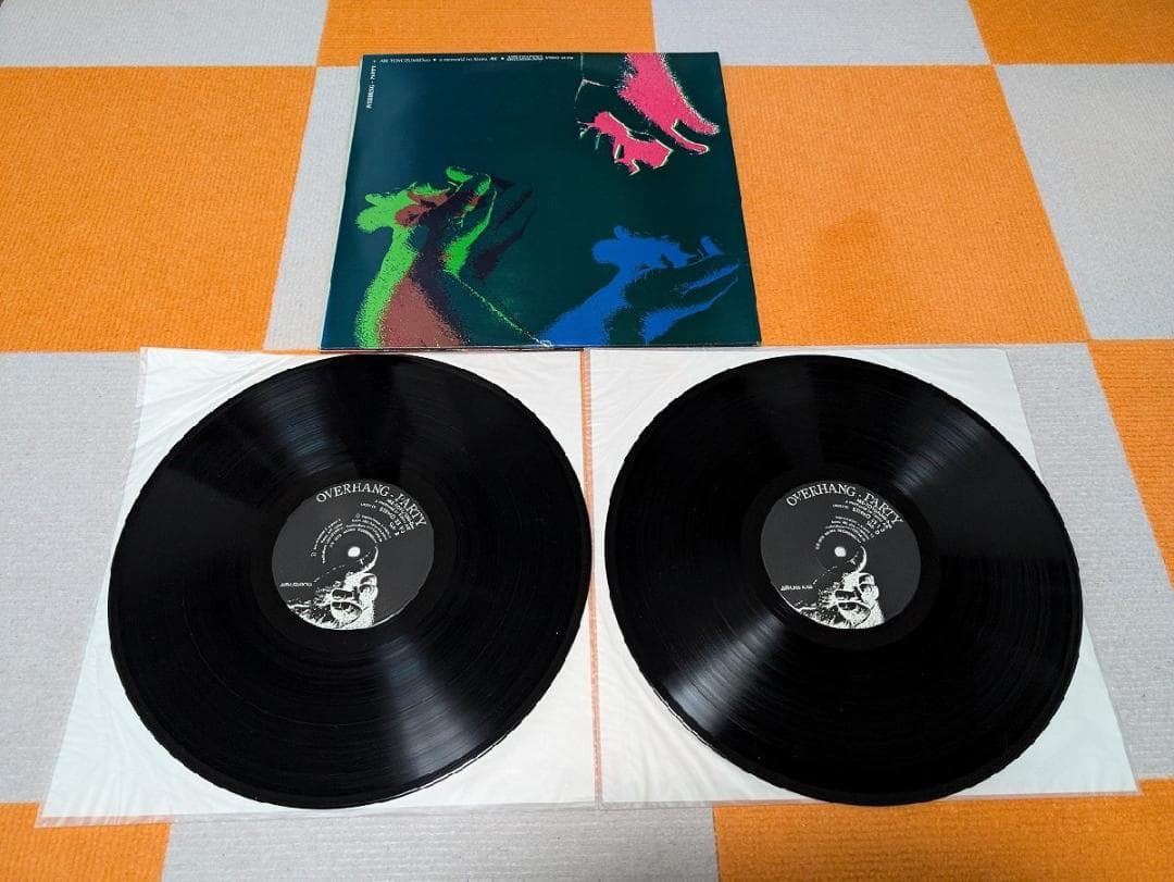 LP 阿部薫 豊住芳三郎 OVERHANG PARTY Ma3LP11HK
