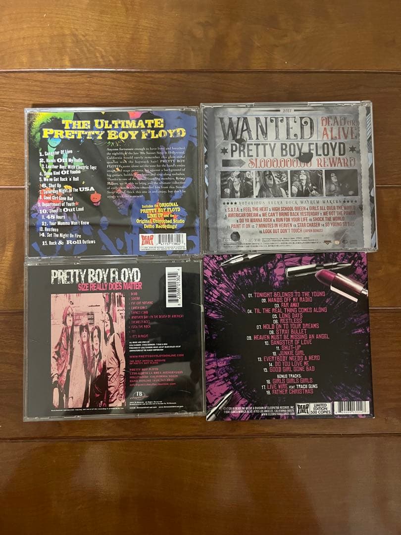 Pretty Boy Floyd アルバムコレクション　19枚