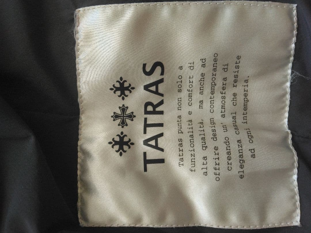 季節が過ぎたのでお値下ＴＡＴＲＡＳポーランド製 ダウンベスト 02 ダークグレー