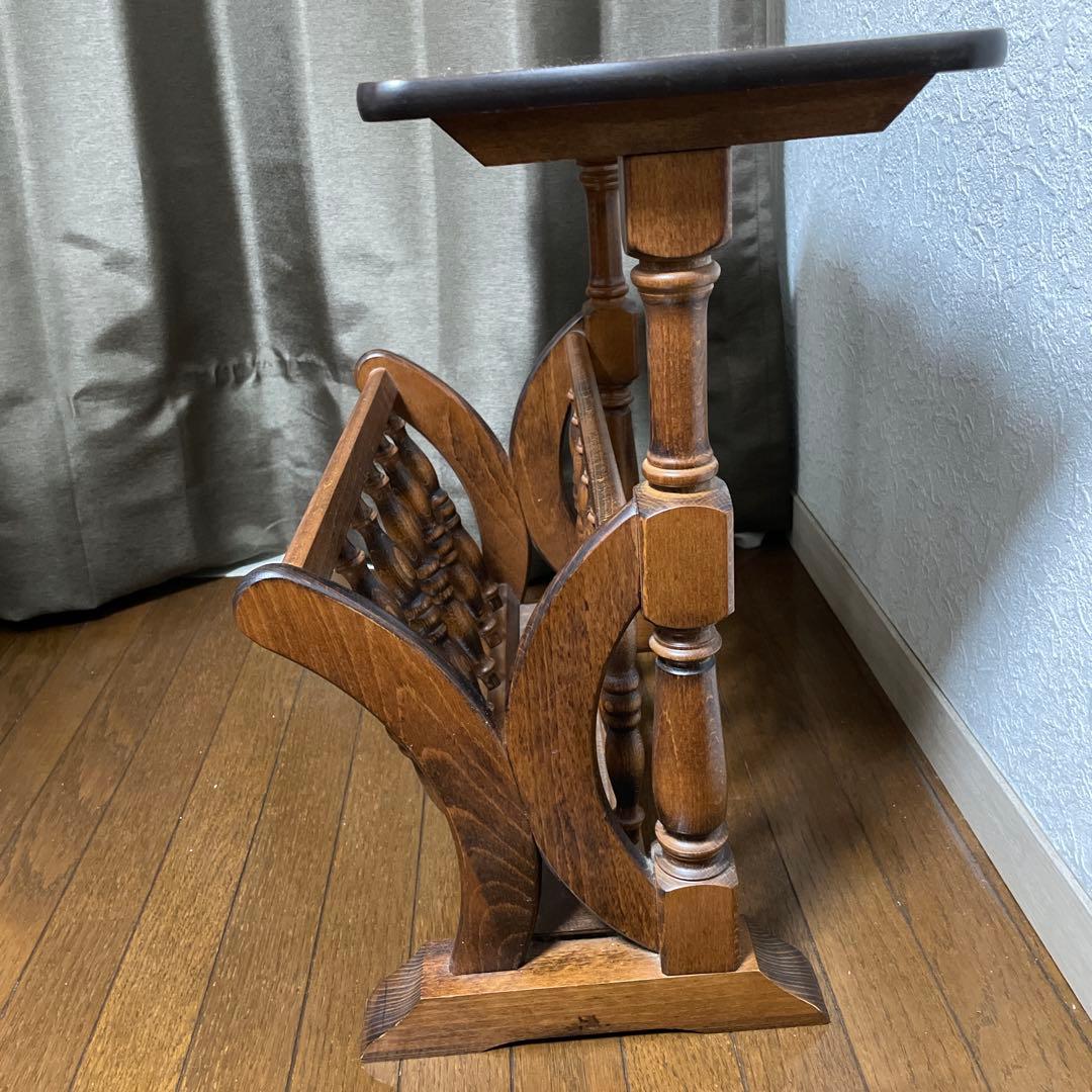 アンティーク　サイドテーブル