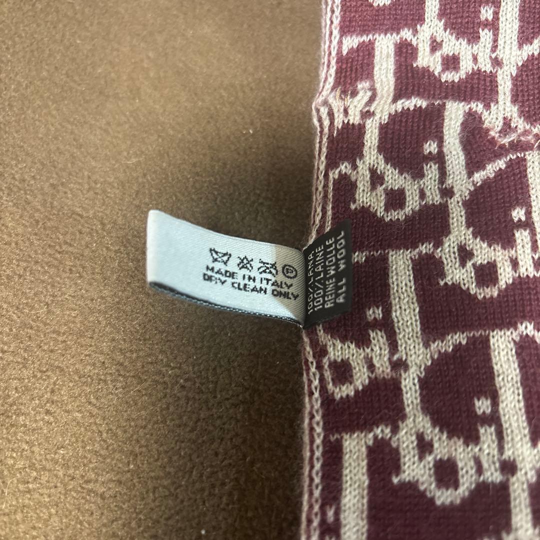 とてもオシャレなDior トロッターマフラー