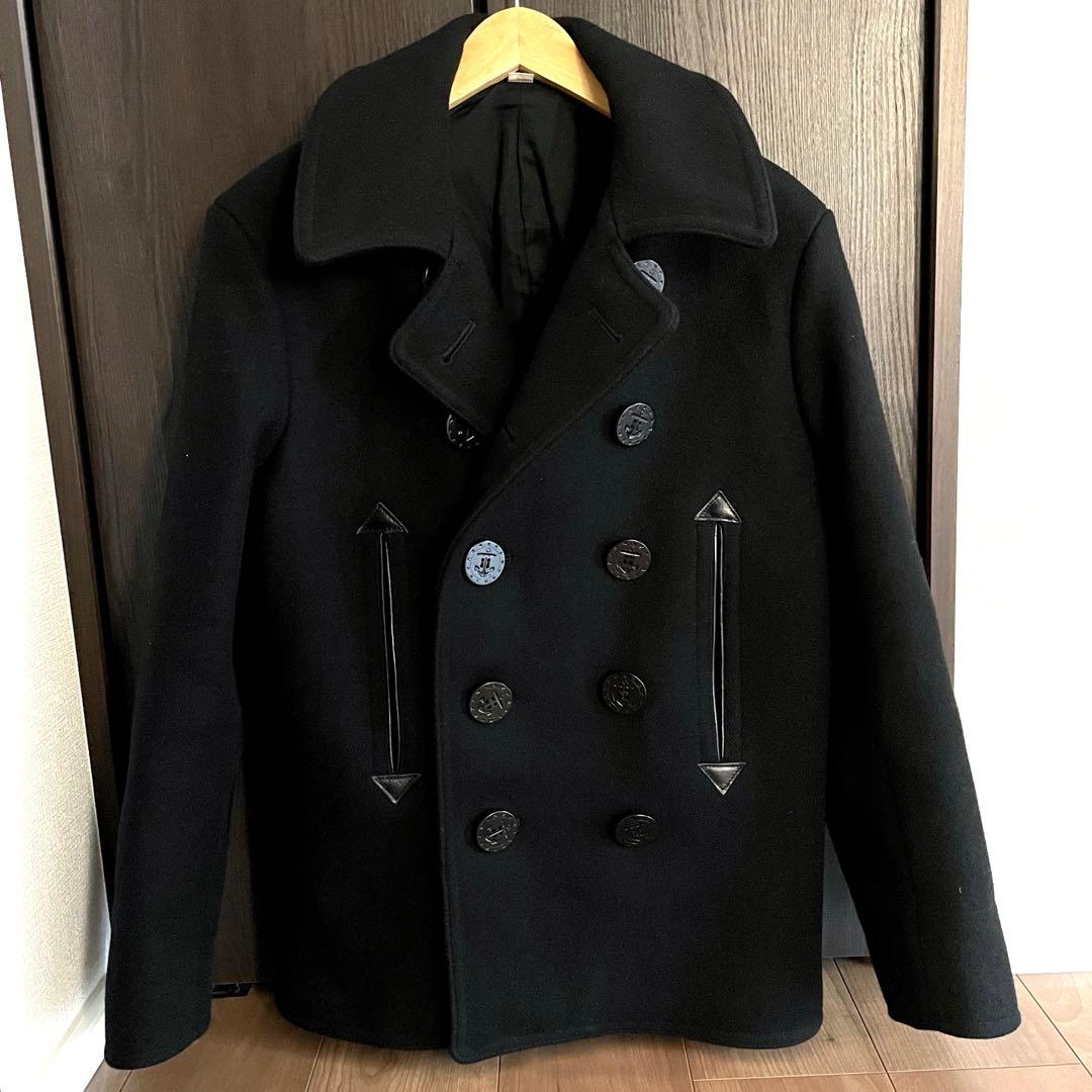 【Buzz Rilkson's】WILLIAM GIBSON ブラックピーコート