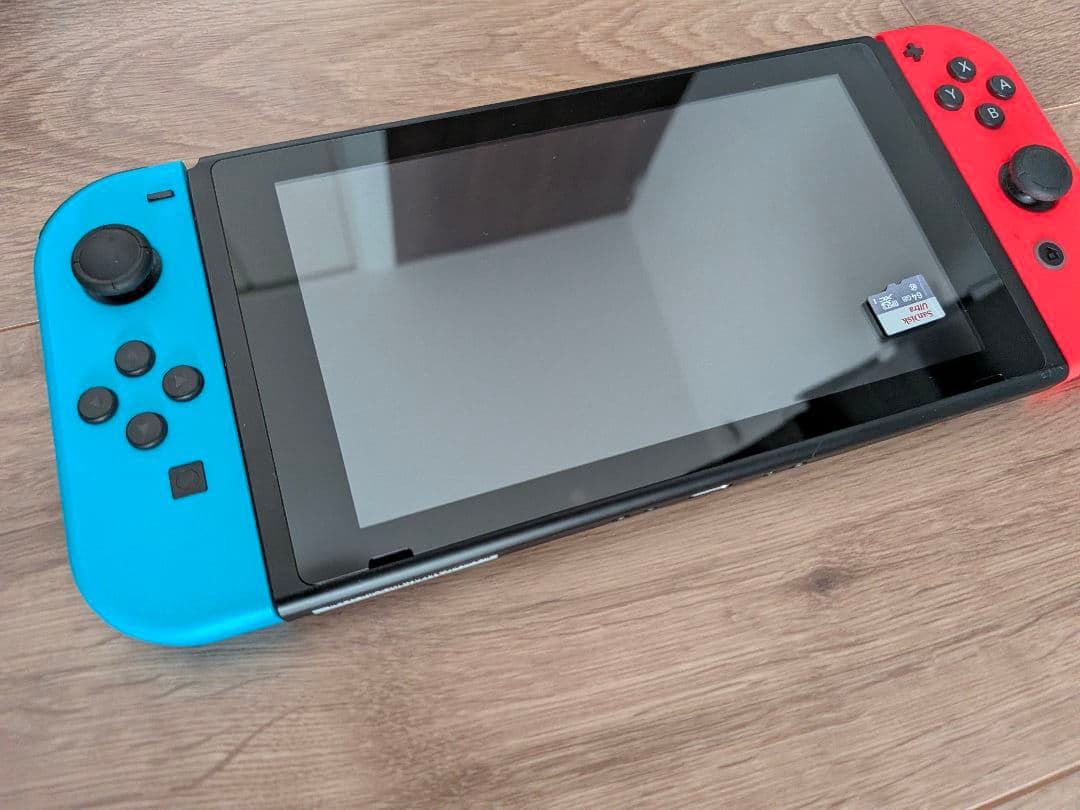 Nintendo Switch 本体 赤/青 リングフィット、ポケモンソード付