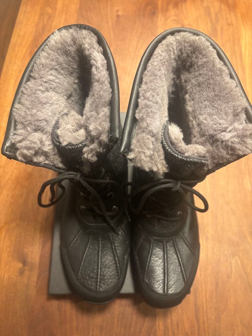 UGG ムートンブーツ ブラック メンズ サイズ27.5センチ