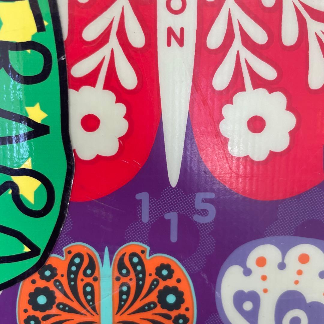 Burtonキッズ2017年モデル チクレットスノーボード 115