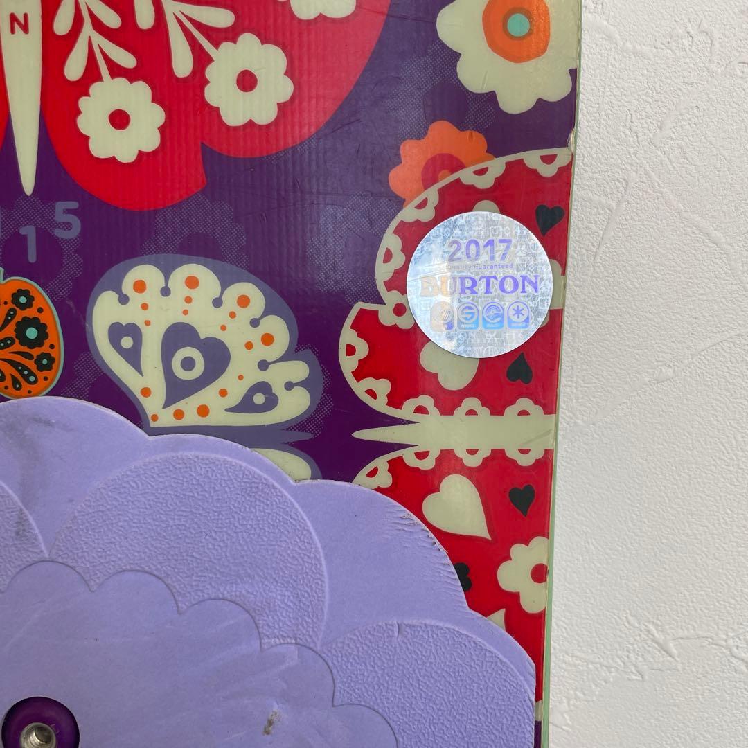 Burtonキッズ2017年モデル チクレットスノーボード 115