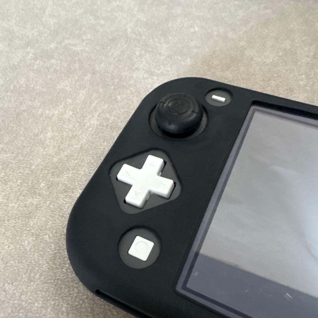 Nintendo Switch light 本体 グレー カバー ケース付き