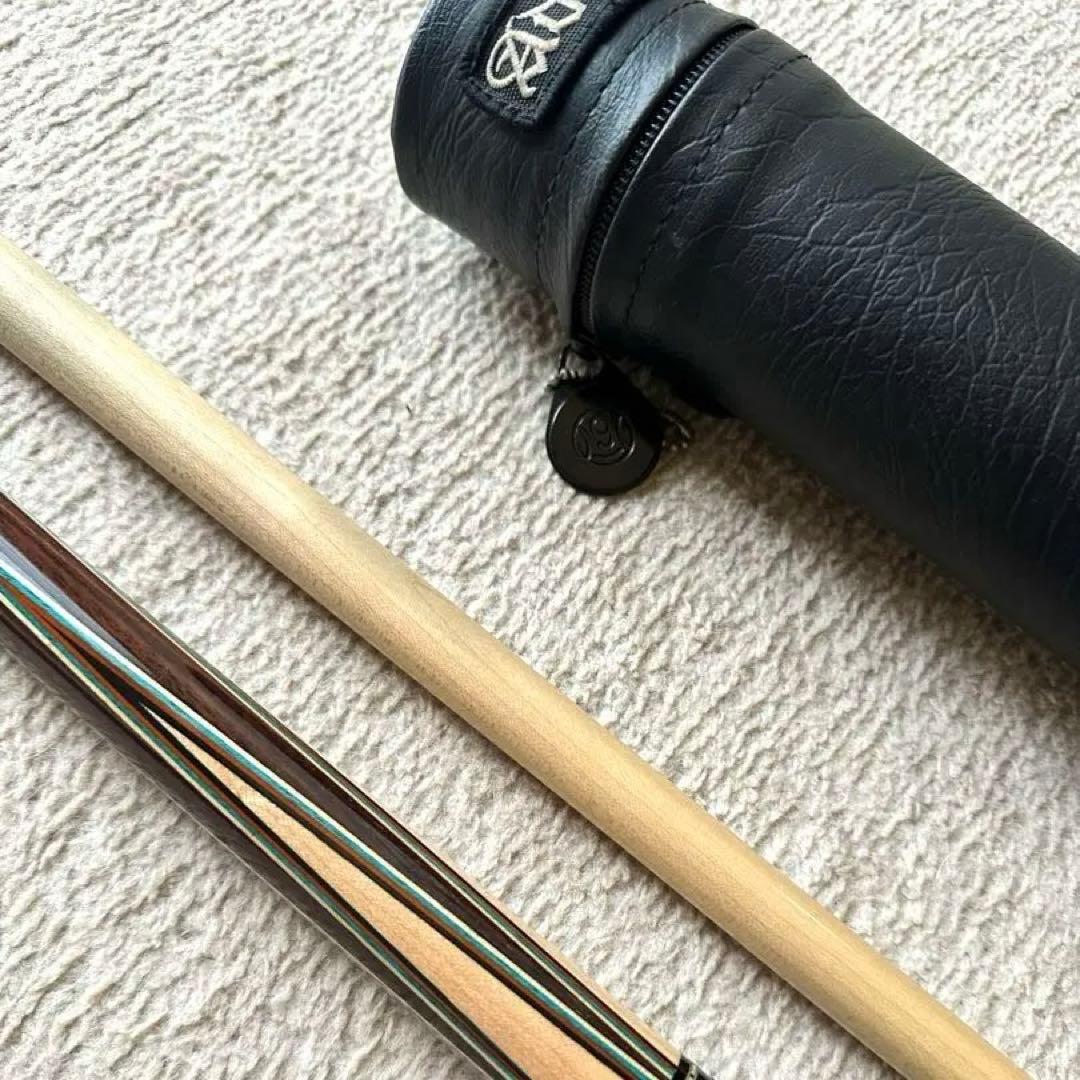 【美品】Adam TwinJoint ビリヤードキュー 分割式 ケース付き