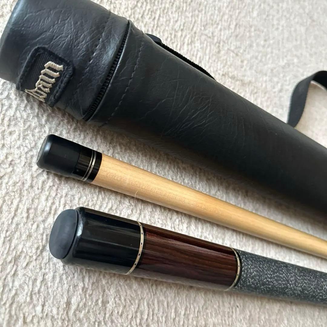 【美品】Adam TwinJoint ビリヤードキュー 分割式 ケース付き
