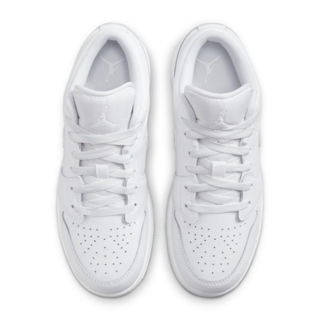 【新品24.5cm】NIKE｜エアジョーダン１LOW GS｜トリプルホワイト