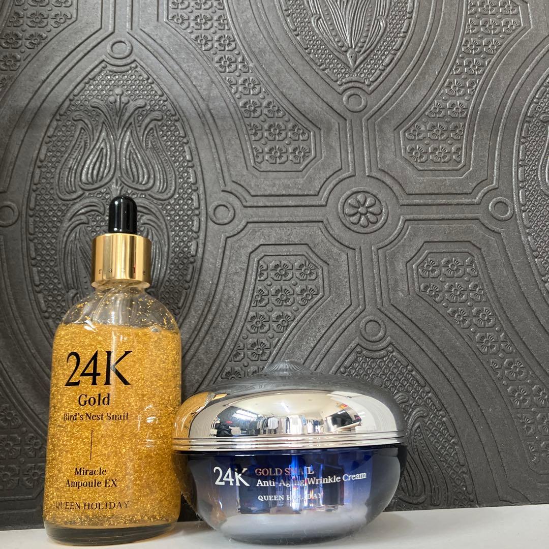 ２４K QUEEN HOLIDAY ◎韓国コスメ３点セット◎
