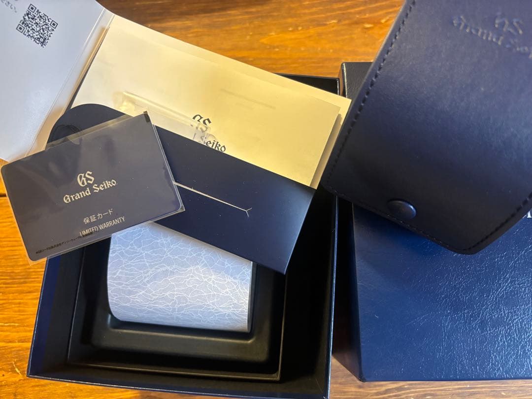 グランドセイコーSBGA461ダイバー黒スプリングドライブ箱保証書付保証期間残有
