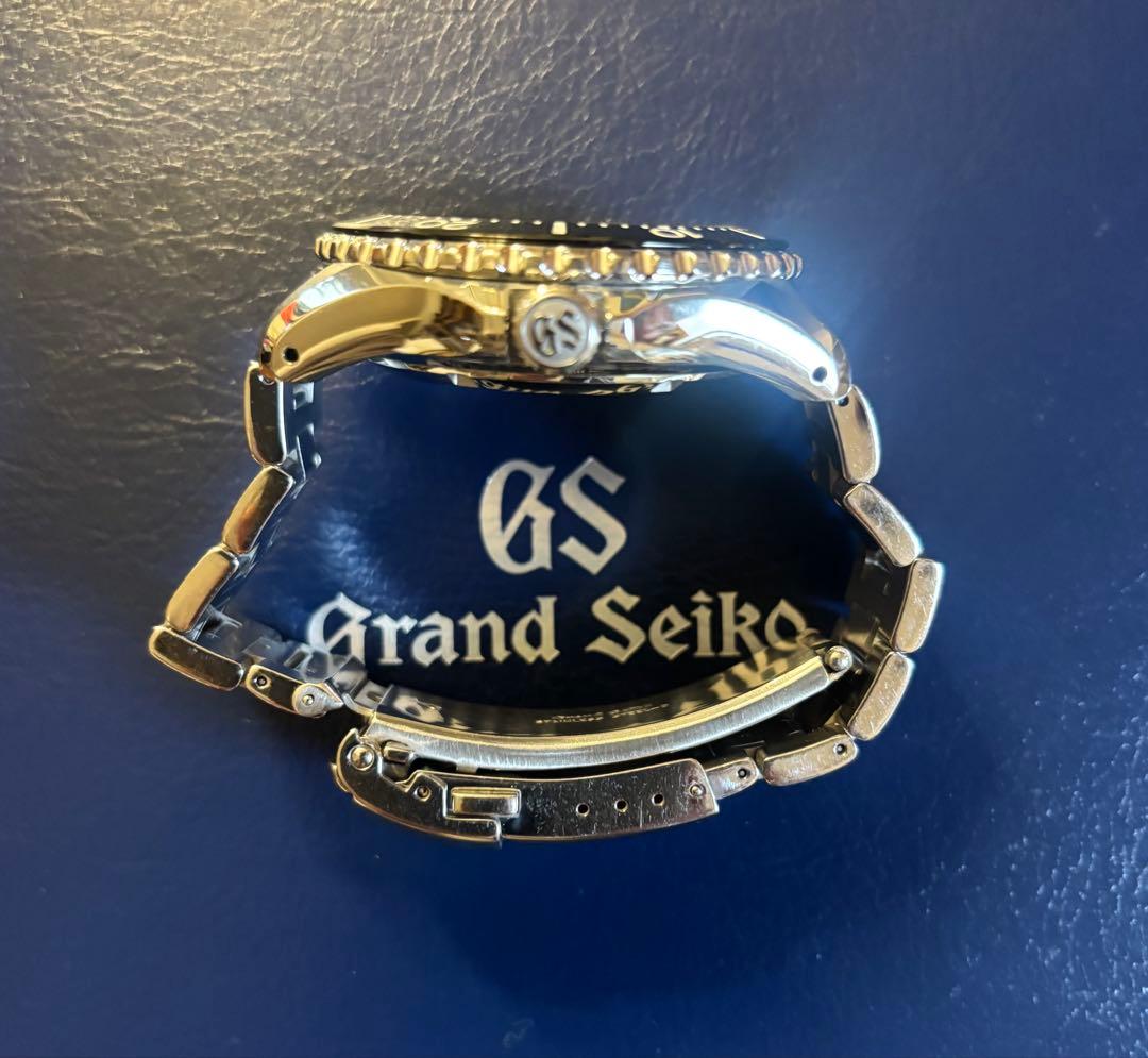 グランドセイコーSBGA461ダイバー黒スプリングドライブ箱保証書付保証期間残有