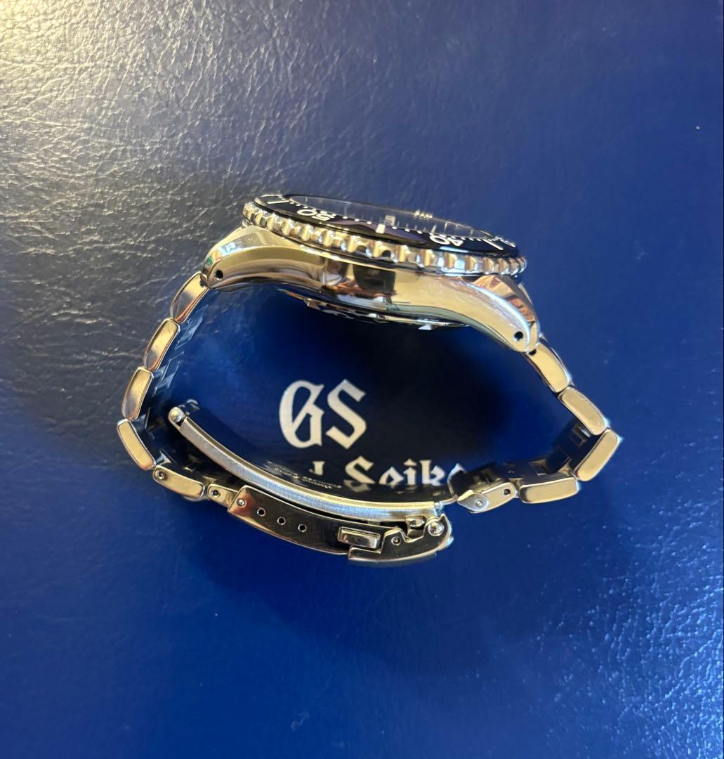 グランドセイコーSBGA461ダイバー黒スプリングドライブ箱保証書付保証期間残有