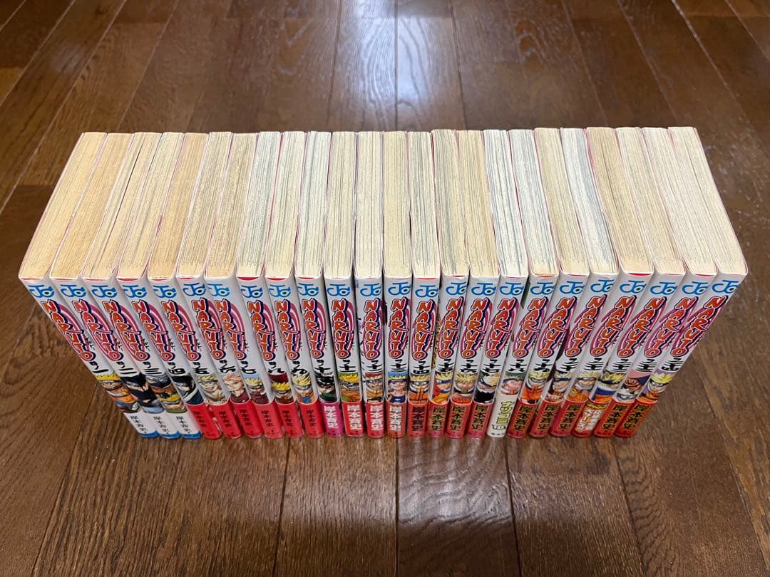 初版 NARUTO ナルト 1巻〜72巻 全巻セット初版 帯付き 注文カード付き